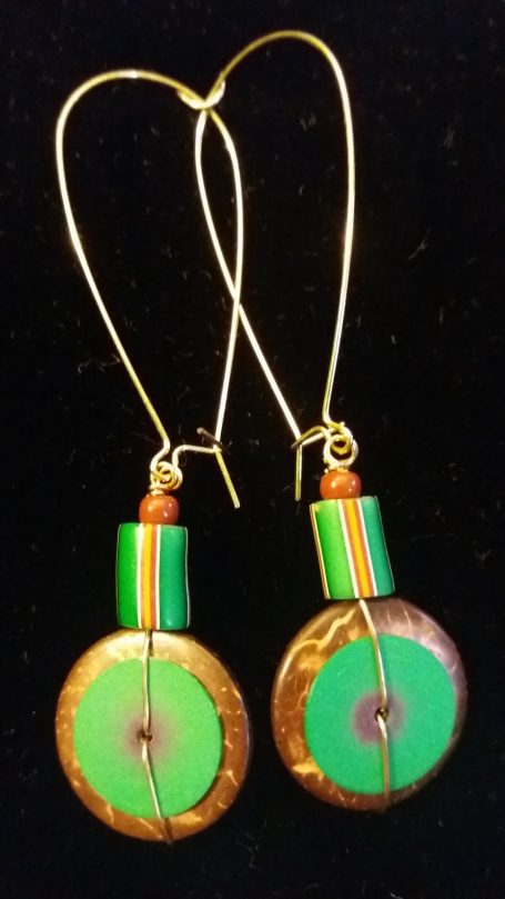 Green Earring